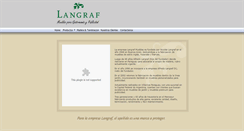 Desktop Screenshot of langraf.com